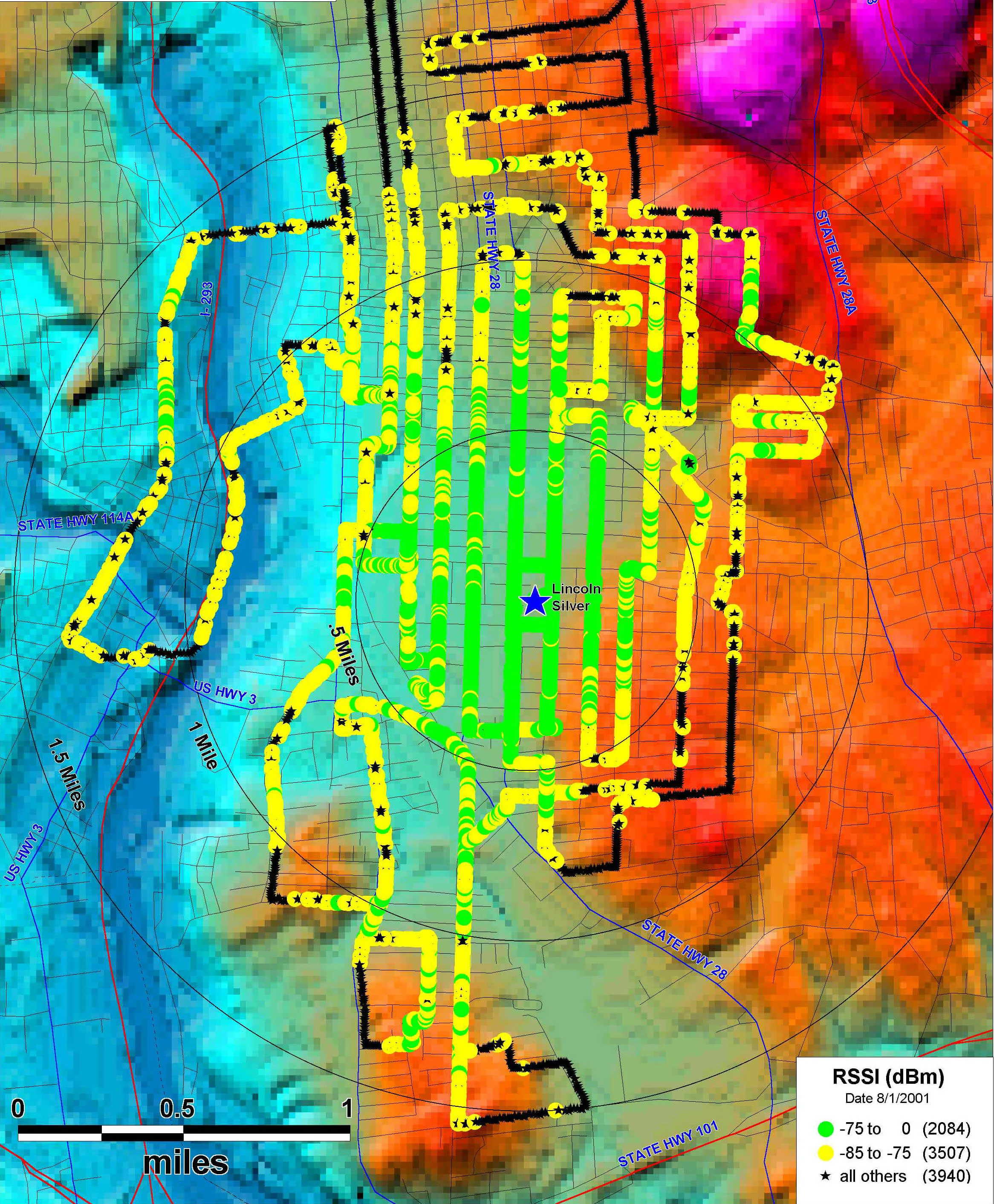 New Cell Site Drive Test