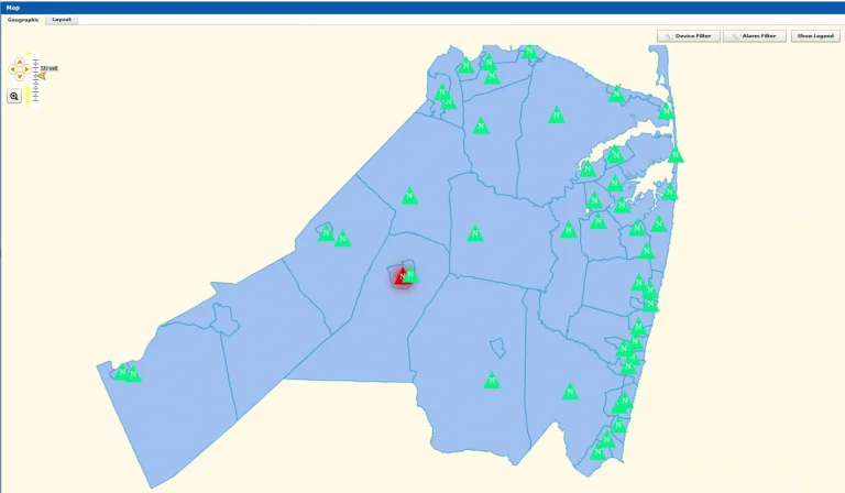 Secured municipal link status